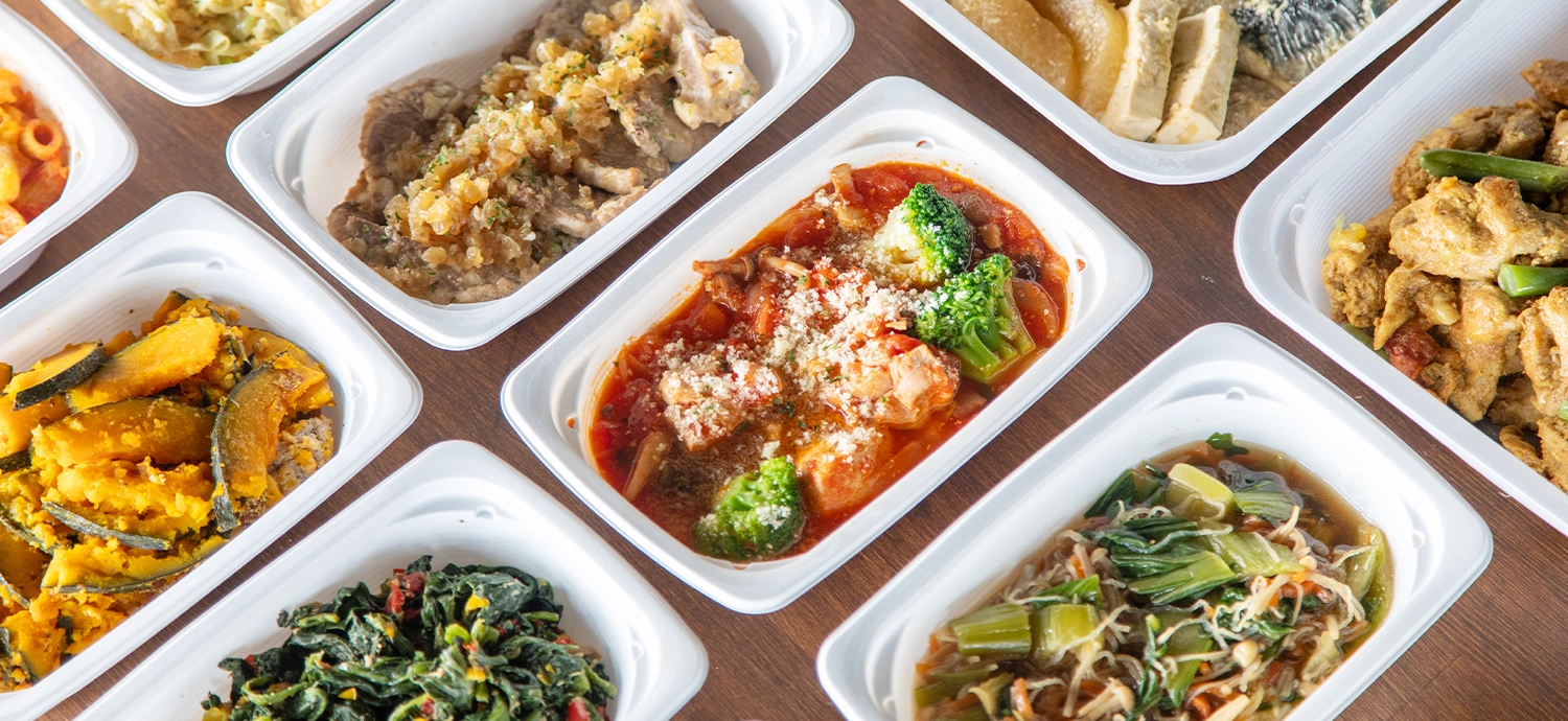 シェフの無添つくりおきの料理例